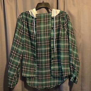 Plaid Hoodie Flannel